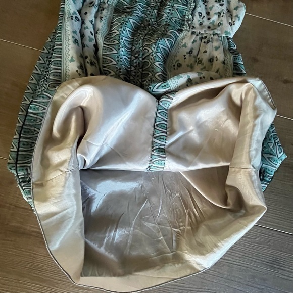 Anna Sui For Anthropologie Elfine‎ Stitch Floral Silk Shift Sheath Dress Sz 0 - Picture 10 of 15